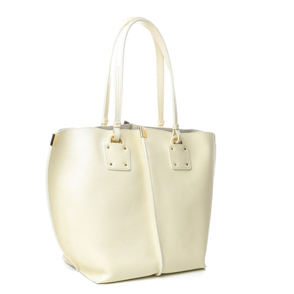 Chloe Smooth Calfskin Medium Vick Tote Off White 4 of 12