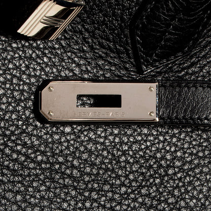 Hermes Taurillon Clemence Birkin 35 Black 7 of 10
