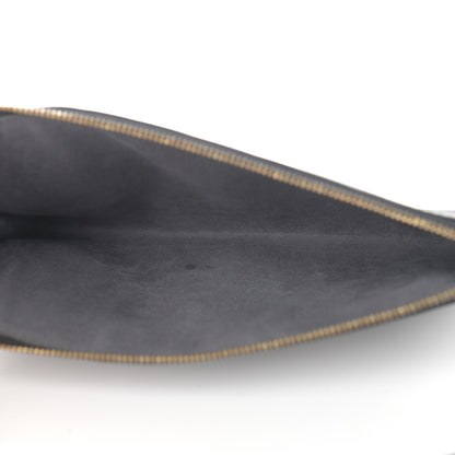 Louis Vuitton Epi Pochette Accessories 24 Black 5 of 12
