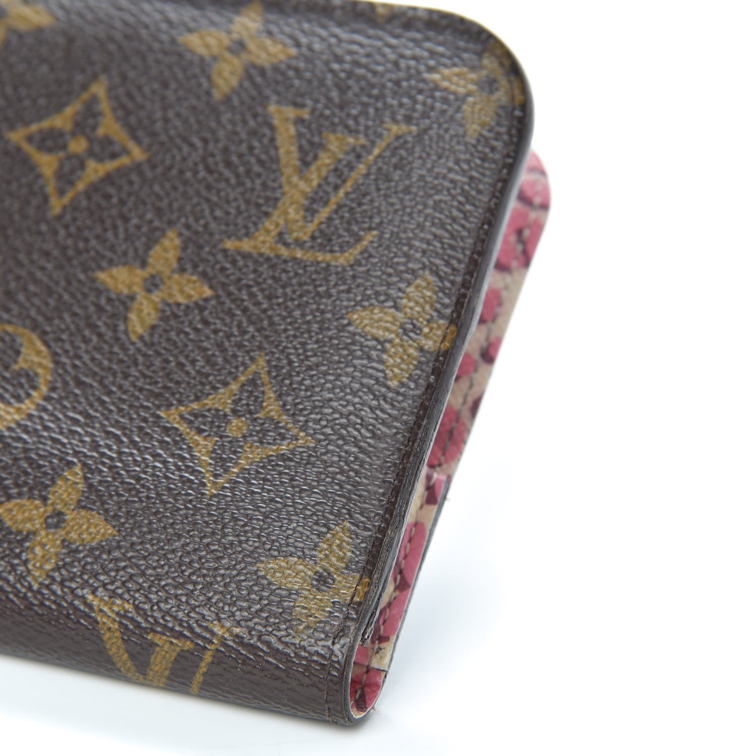 Louis Vuitton Monogram Leopard Insolite Wallet Blanc Corail 11 of 11