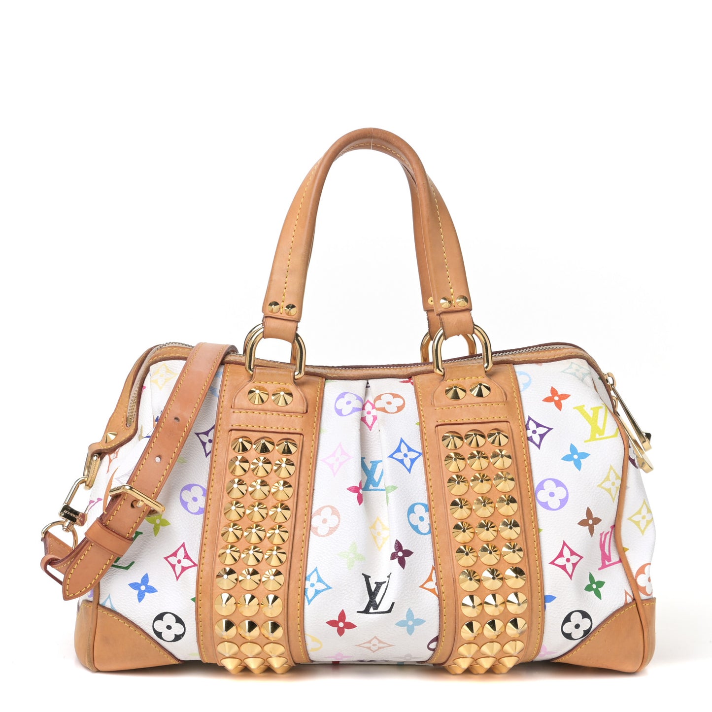Monogram Multicolor Courtney GM White