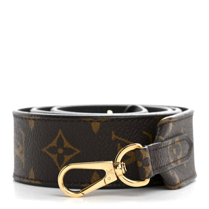 Louis Vuitton Monogram Bandouliere Shoulder Strap Black 1 of 6