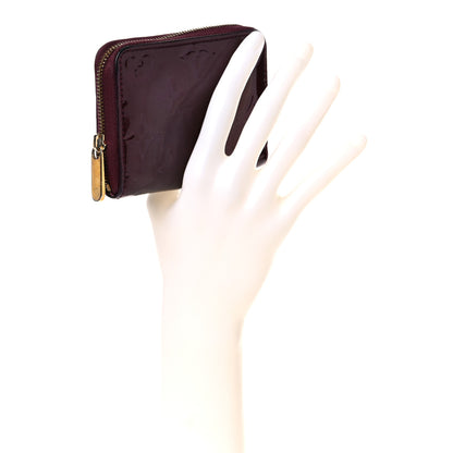 Louis Vuitton Vernis Zippy Coin Purse Rouge Fauviste 2 of 18