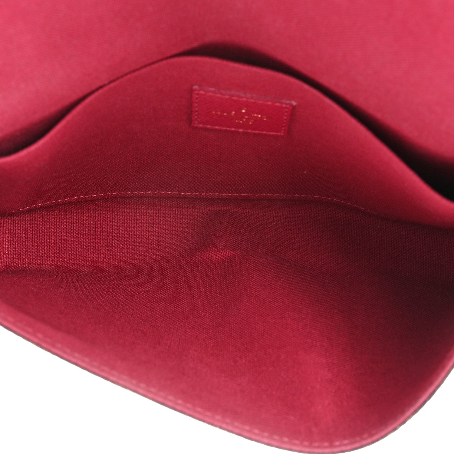 Louis Vuitton LOUIS VUITTON Monogram Pochette Felicie Chain Wallet Fuchsia 6 of 12