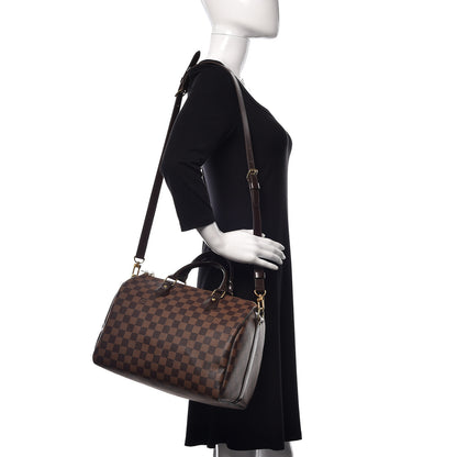 Louis Vuitton Damier Ebene Speedy Bandouliere 30 2 of 15