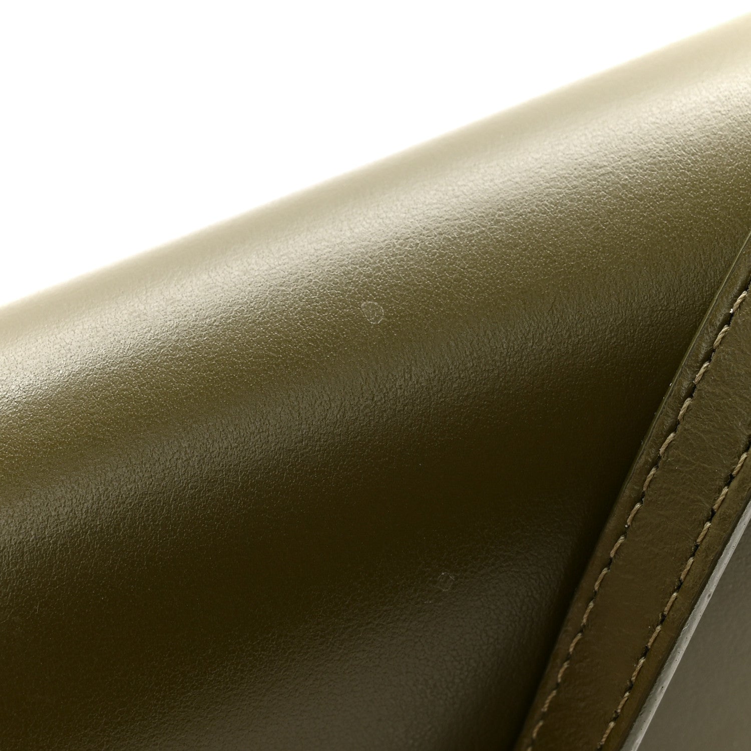 Mansur Gavriel Calfskin Flap Crossbody Bag Olive 14 of 14