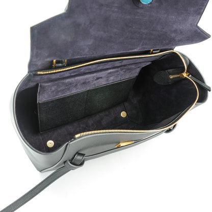 Celine Grained Calfskin Mini Belt Bag Black 5 of 9