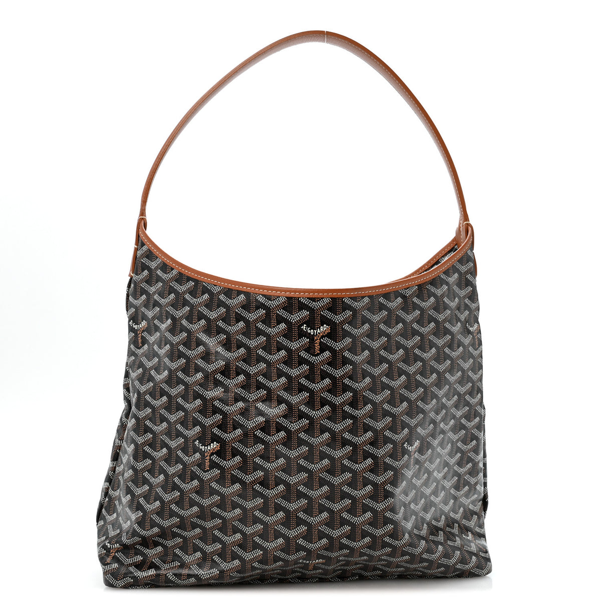 Goyardine Boheme Hobo Black Gold