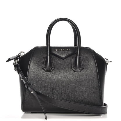 Givenchy Sugar Goatskin Mini Antigona Black 1 of 8