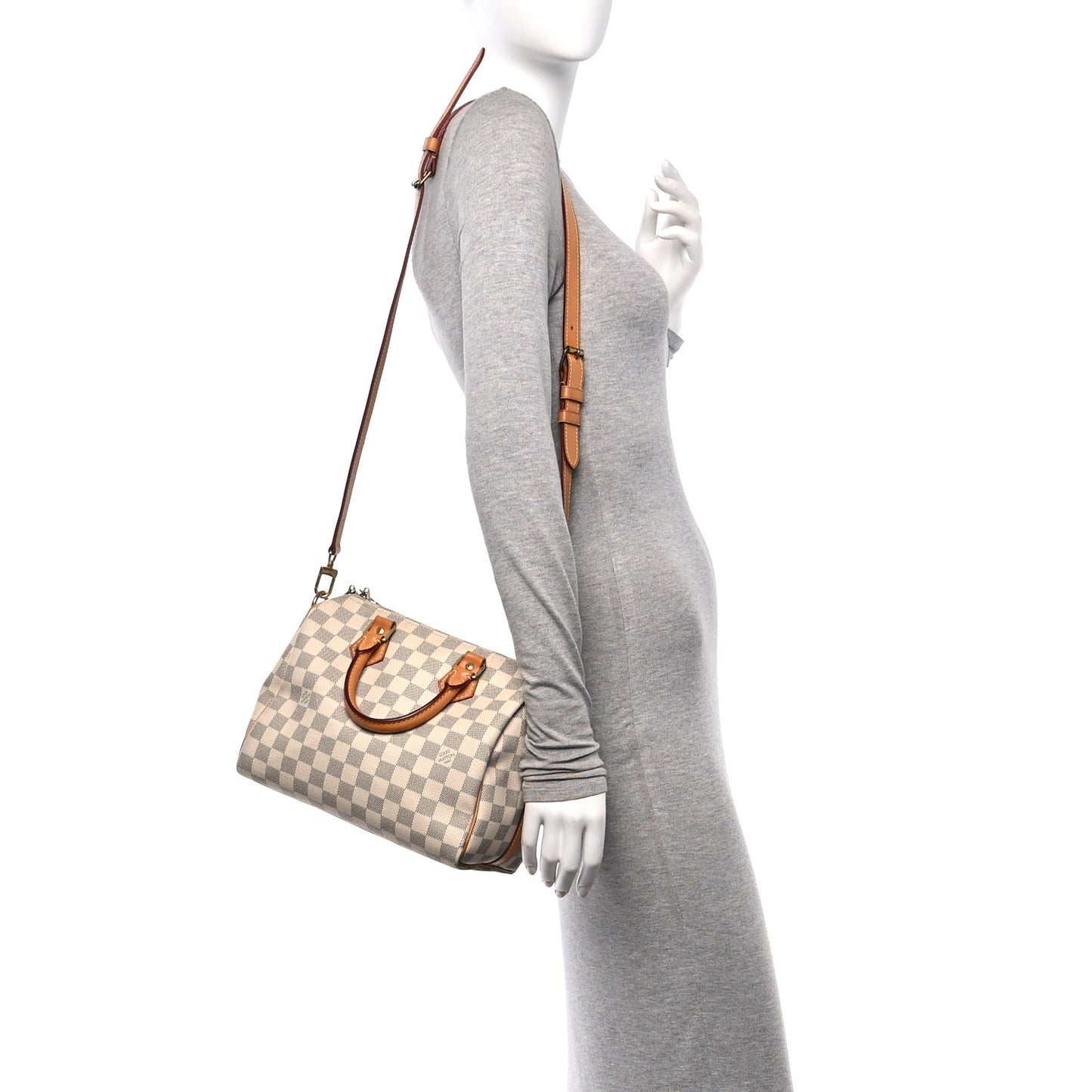 Damier Azur Speedy Bandouliere 25