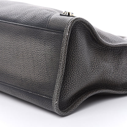 Balenciaga Grained Calfskin Classic Gold Hardware City Ombre Grey Gradient 9 of 11