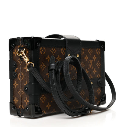Louis Vuitton Monogram Petite Malle Black 2 of 8