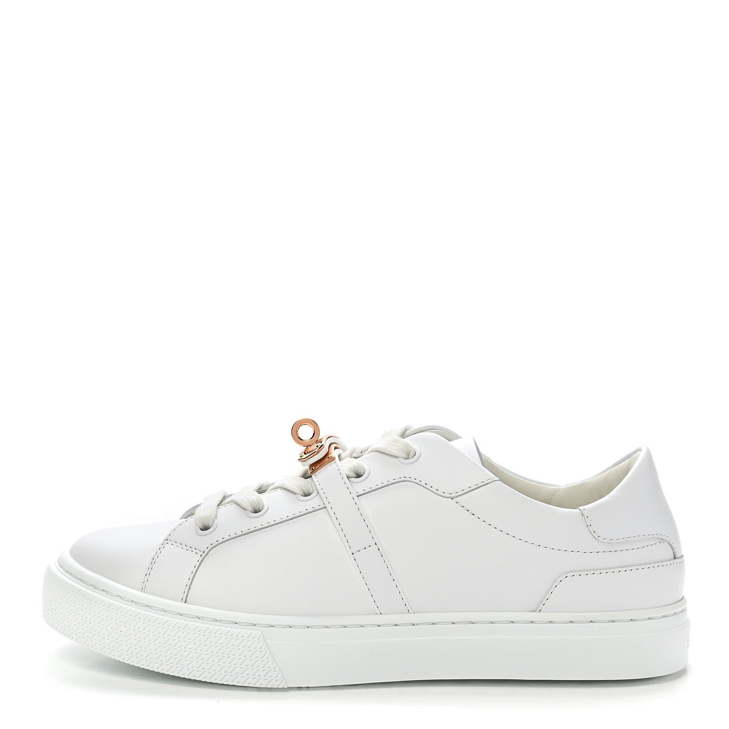 Hermes Calfskin Day Sneakers 37 White 1 of 9