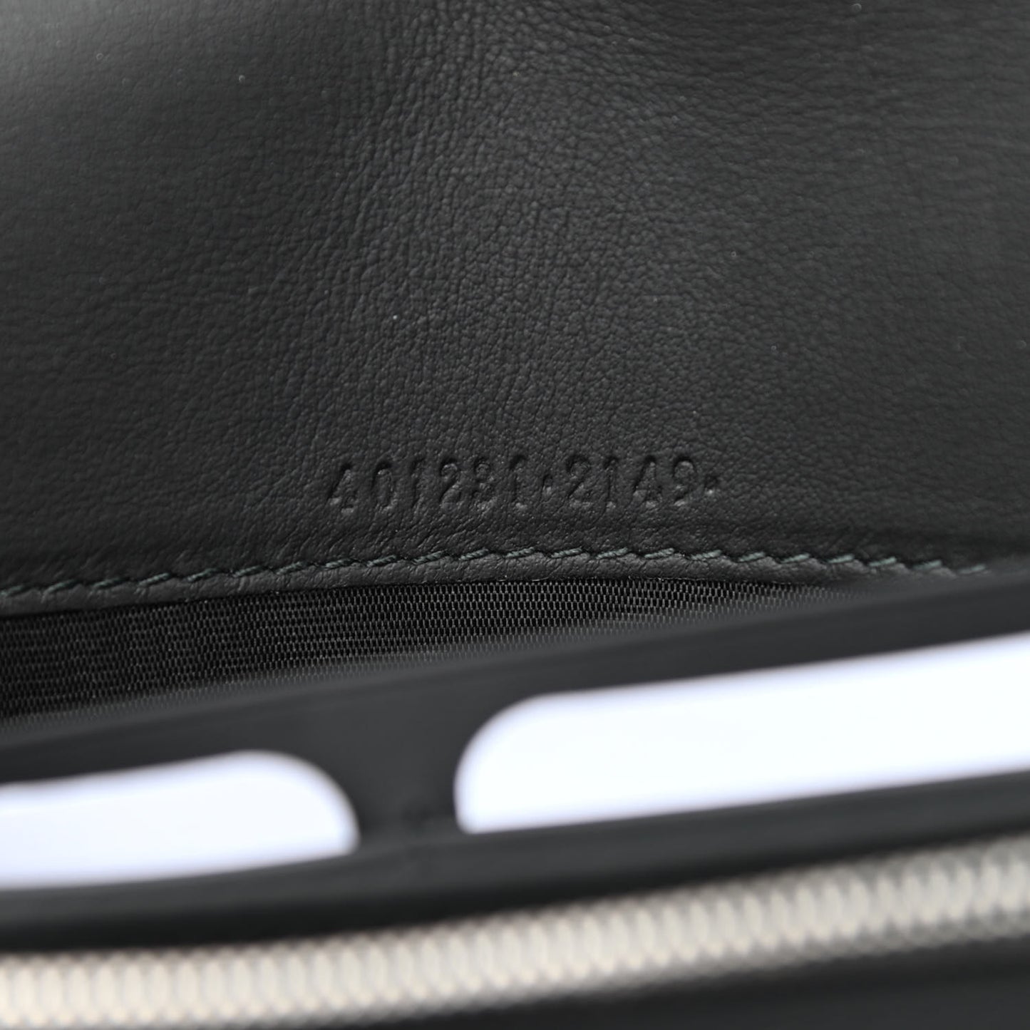 Suede Mini Dionysus Chain Wallet Black