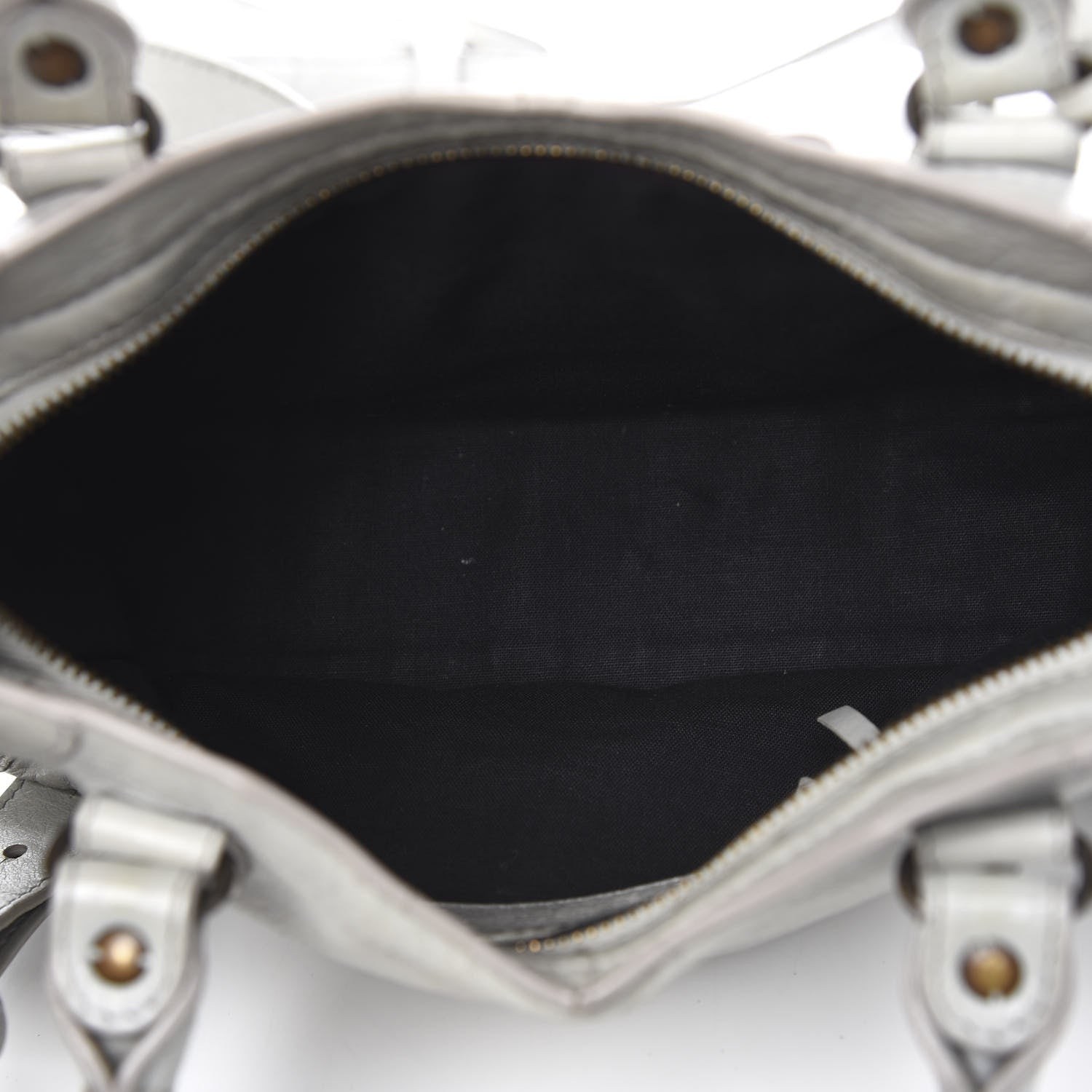Balenciaga Agneau Classic Hardware Mini City Gris Glace 4 of 15