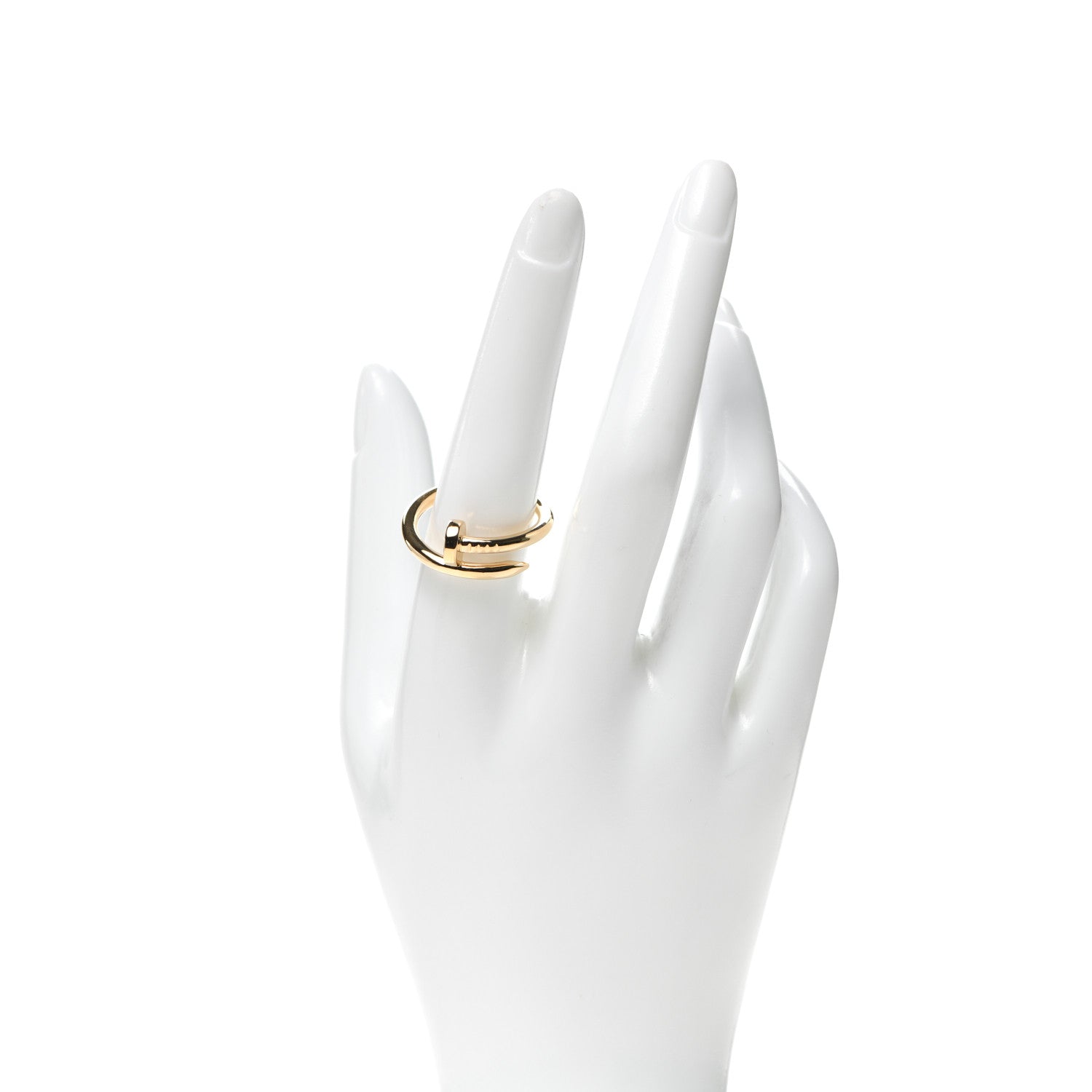 Cartier 18K Yellow Gold Juste Un Clou Ring 60 9 2 of 5