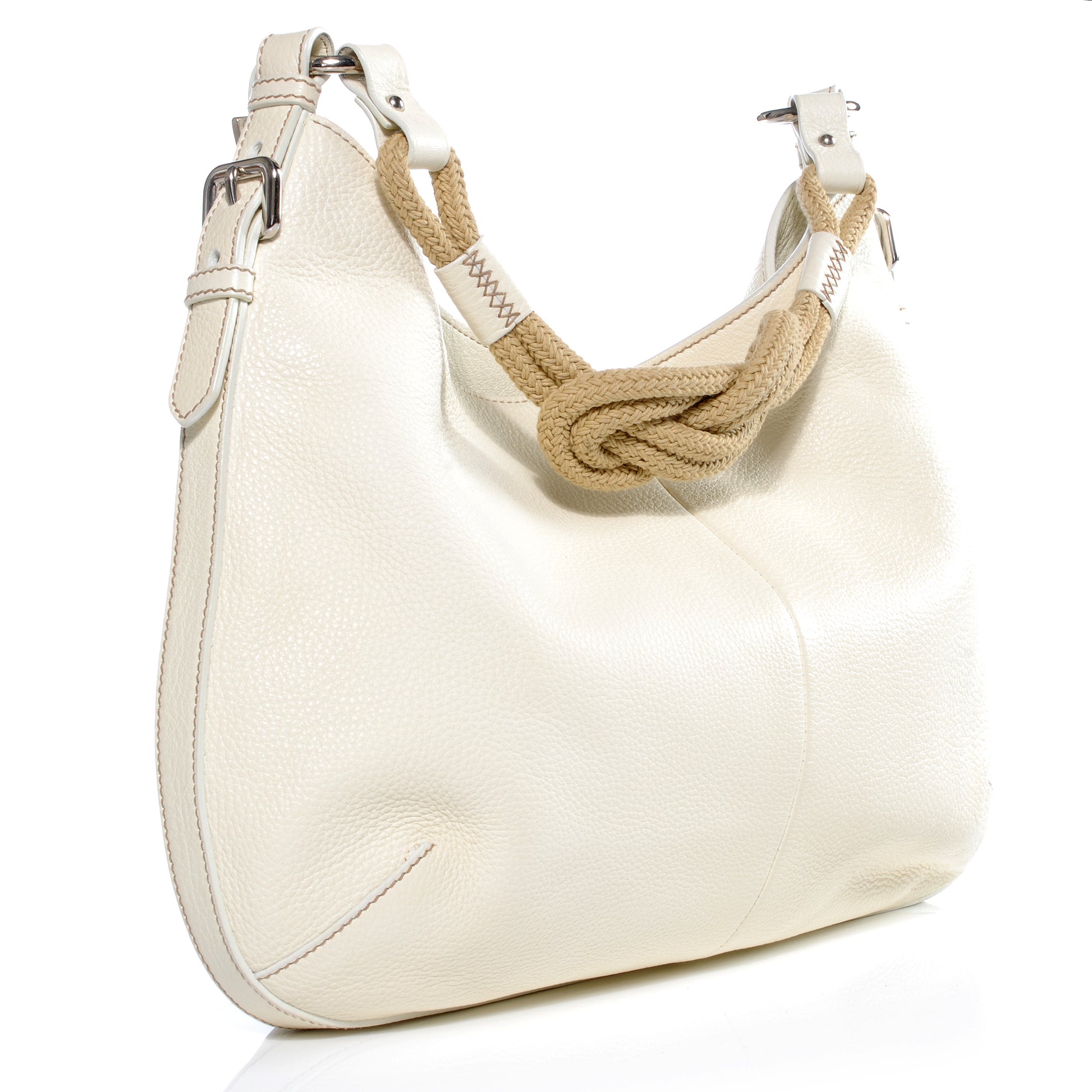Prada Vitello Daino Rope Knot Shoulder Bag 3 of 9