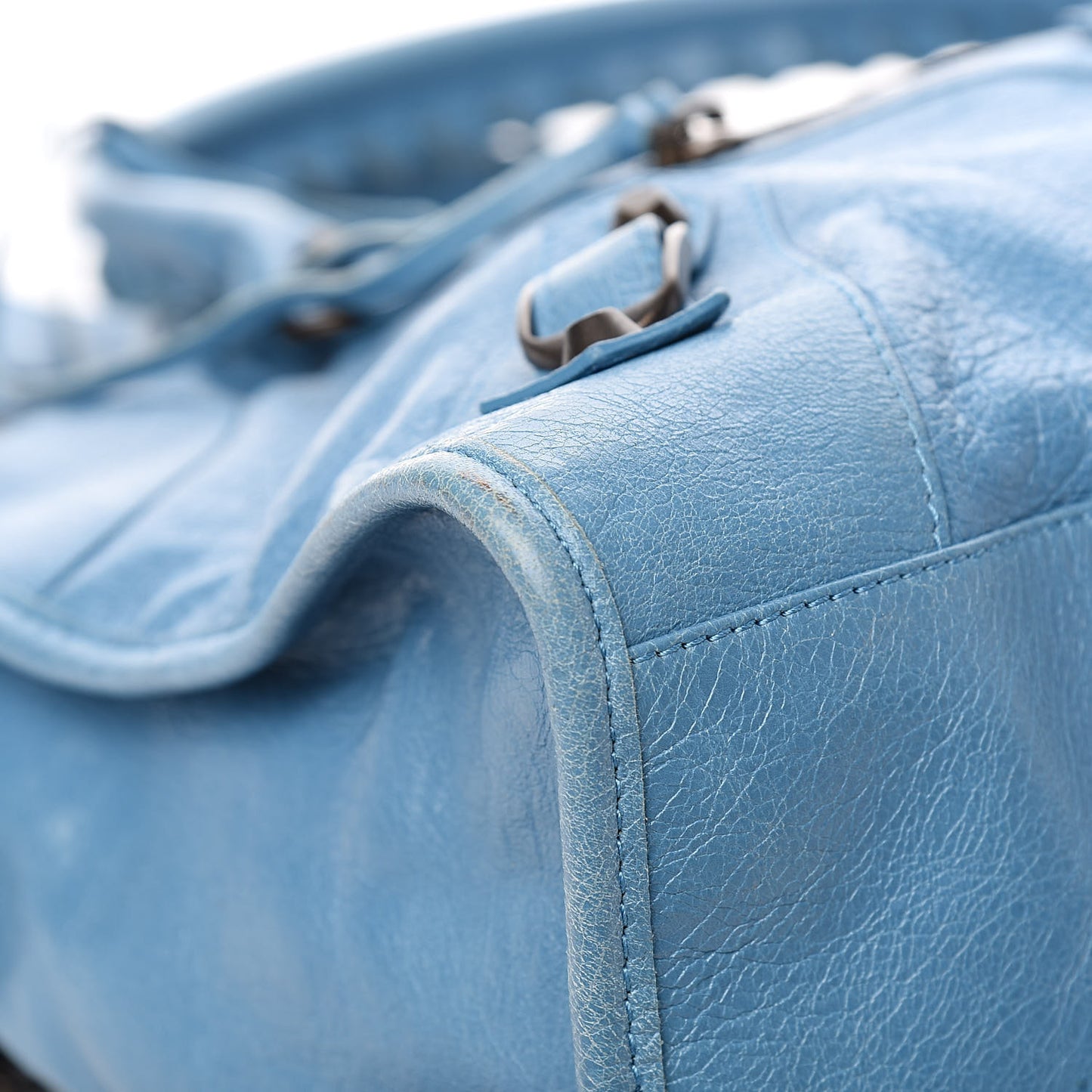 Agneau Classic Hardware Part Time Bleu Indigo