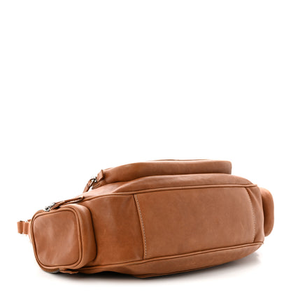 Miu Miu Nappa Pocket Top Handle Bag Caramel 4 of 9