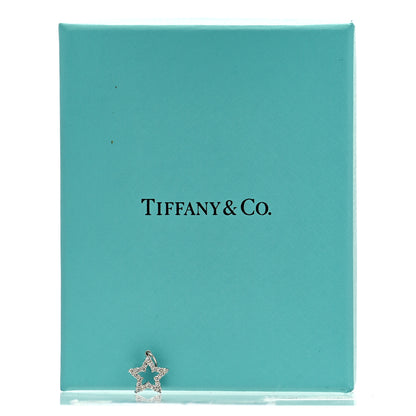 Tiffany Platinum Diamond Star Charm 4 of 4
