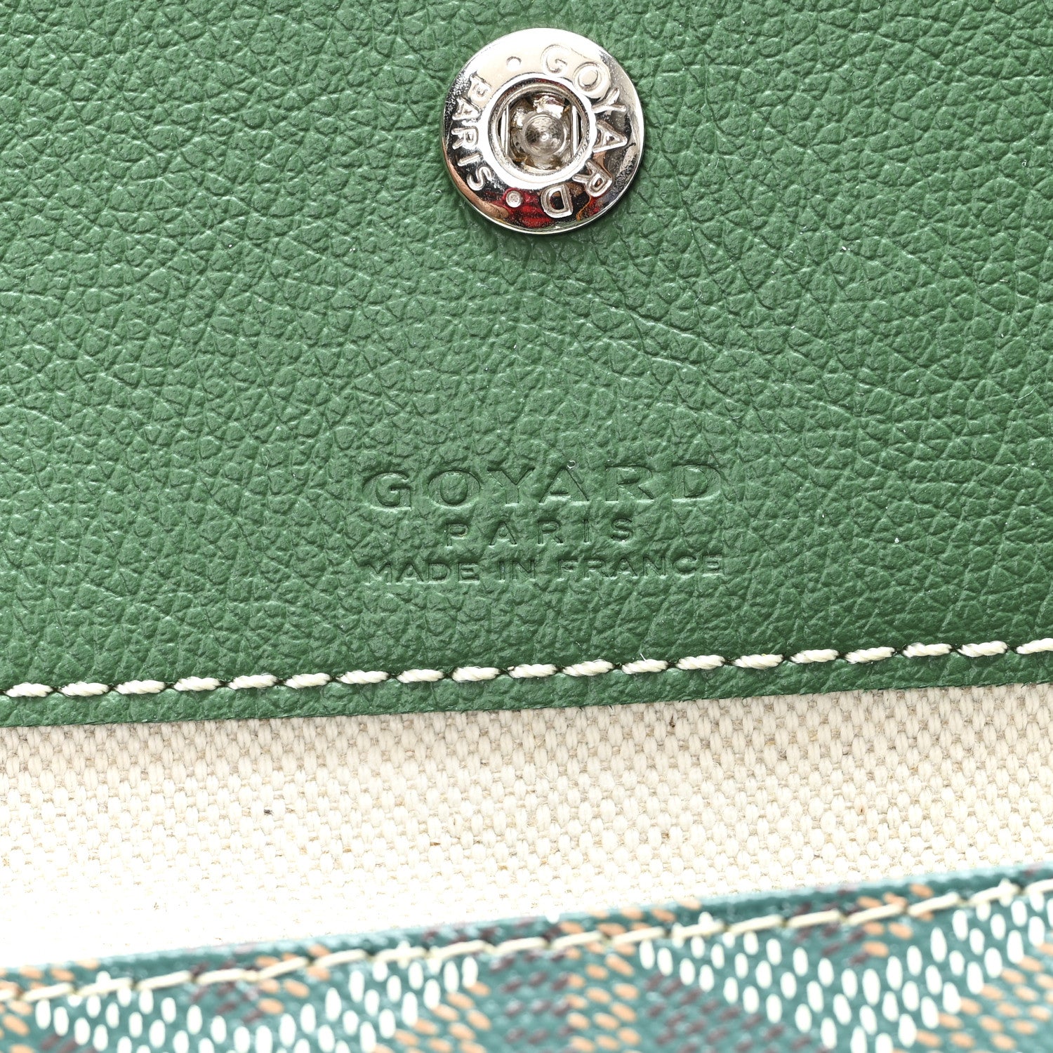 Goyard Goyardine Boheme Hobo Green 7 of 11