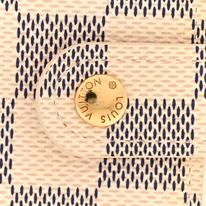 Louis Vuitton Damier Azur Small Ring Agenda Cover 8 of 9