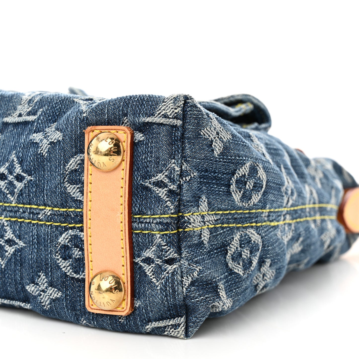 Monogram Denim Baggy PM Blue
