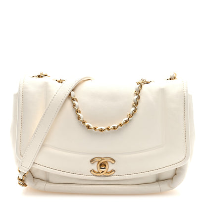 Chanel Lambskin Small Simply Flap White 1 of 10