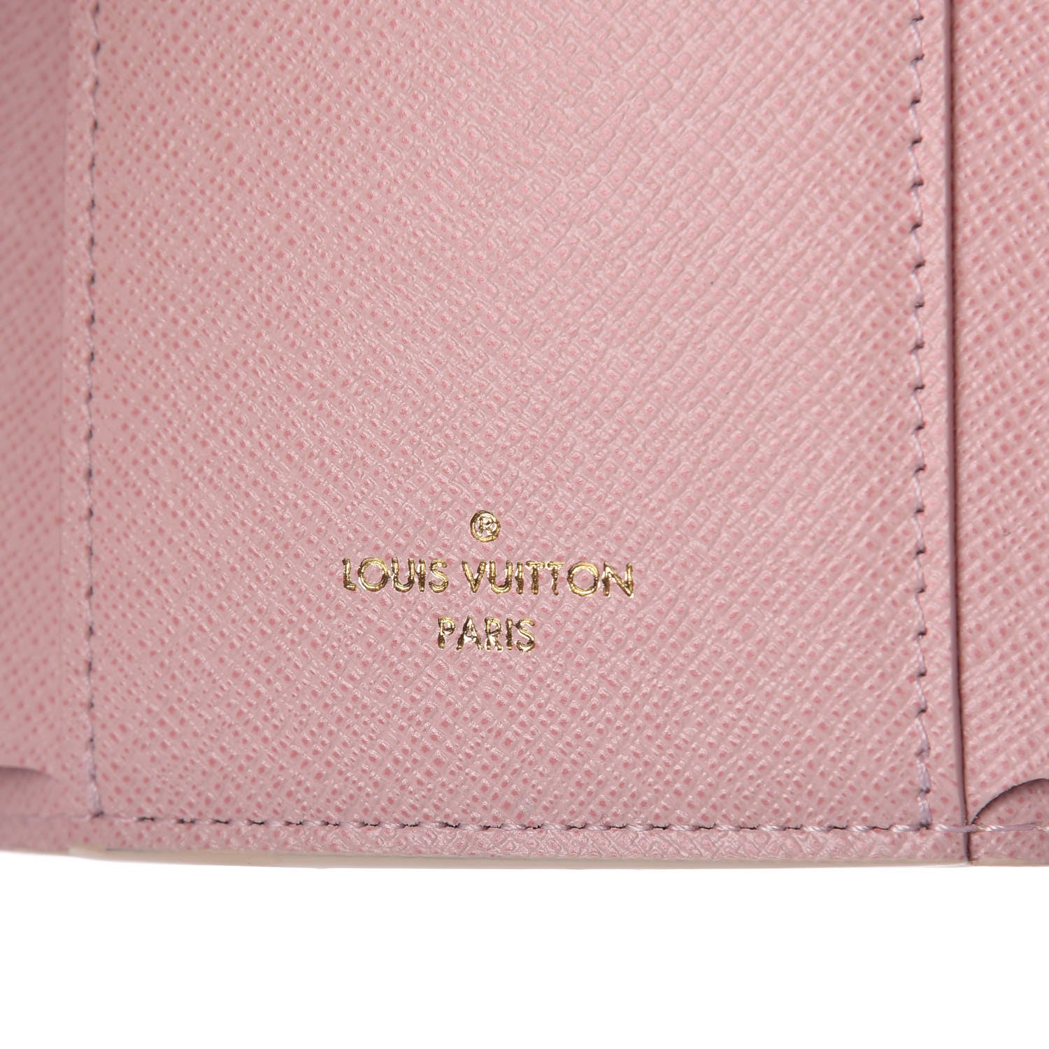 Louis Vuitton Damier Azur Victorine Wallet Rose Ballerine 6 of 7