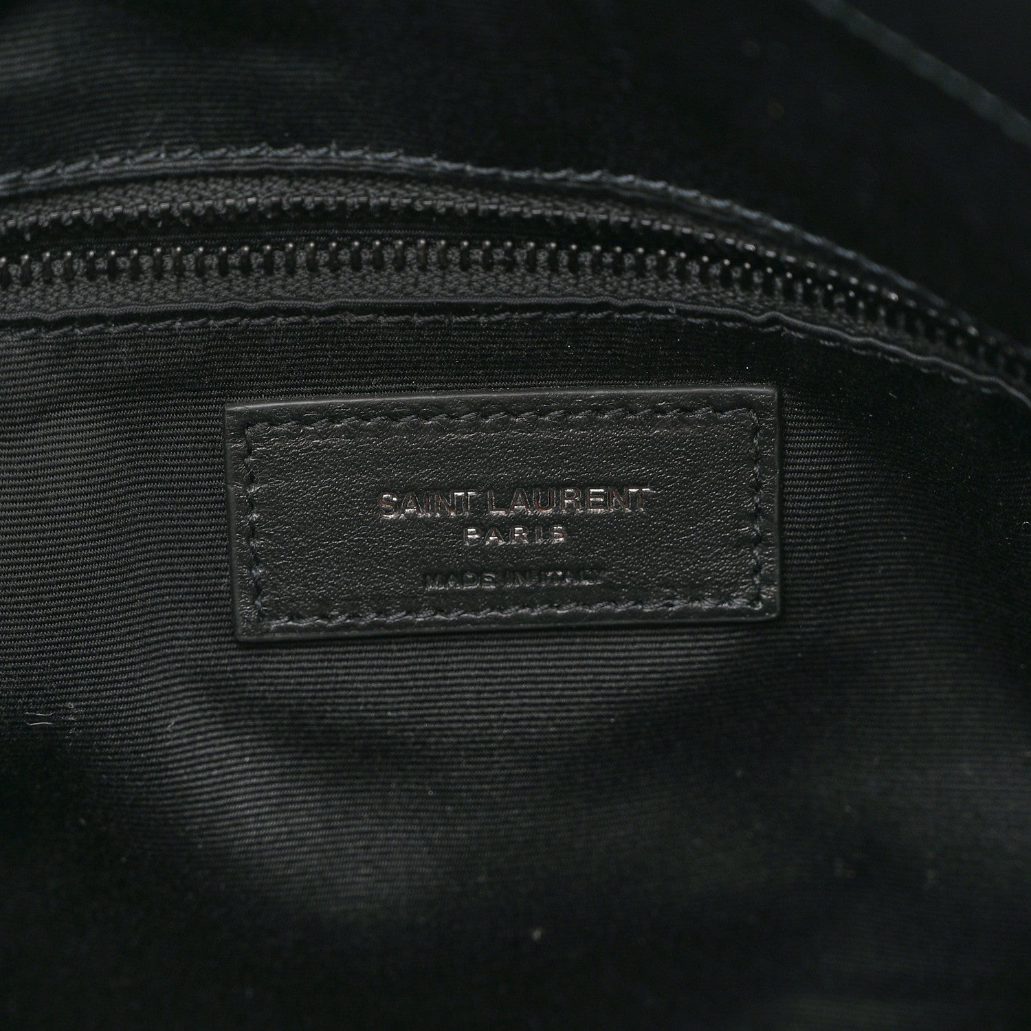Saint Laurent Crinkled Calfskin Matelasse Monogram Large Niki Shopper Tote Black 6 of 12