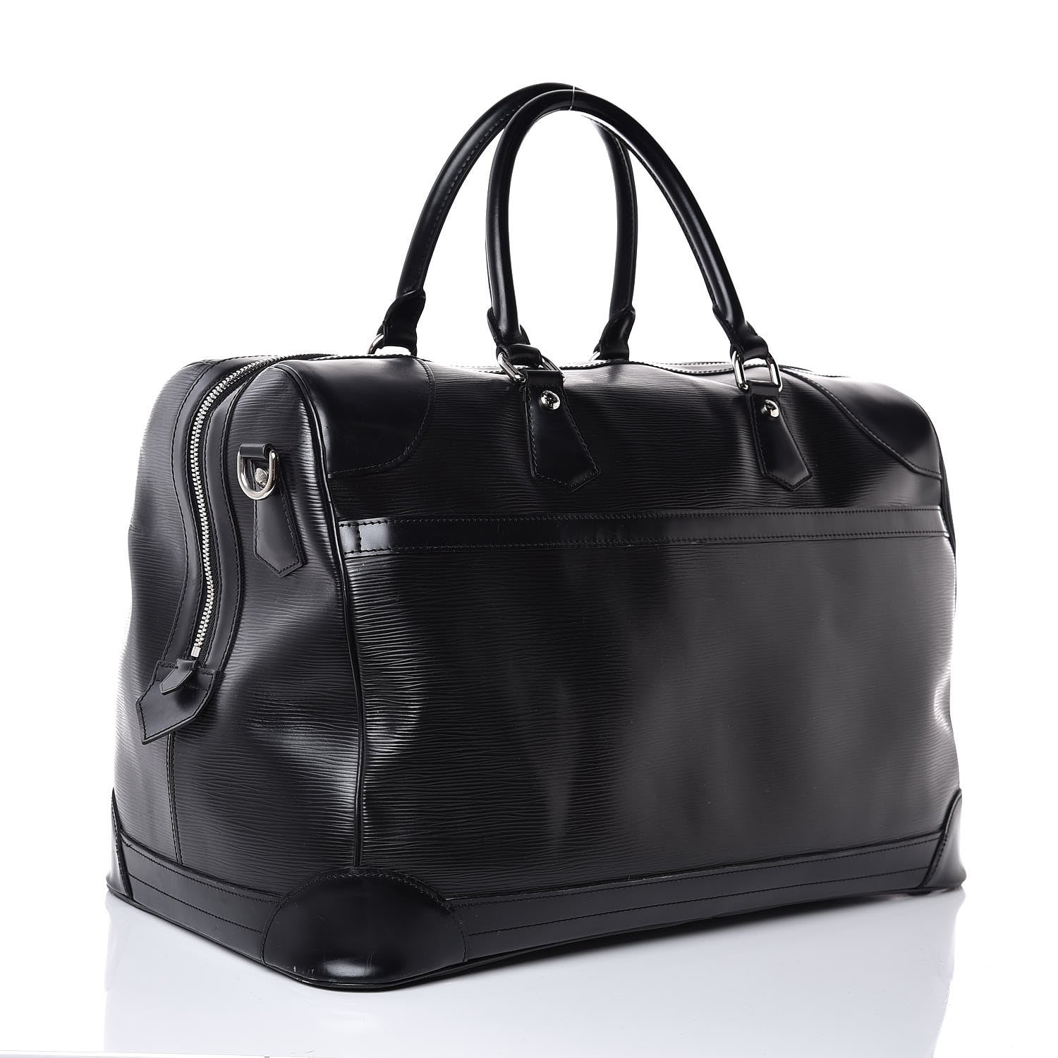 Louis Vuitton Epi Sac Bourget 50 Black 3 of 11