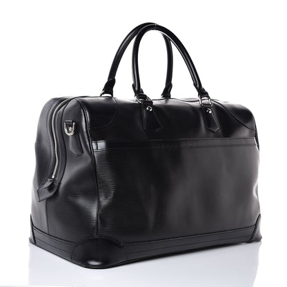 Louis Vuitton Epi Sac Bourget 50 Black 3 of 11