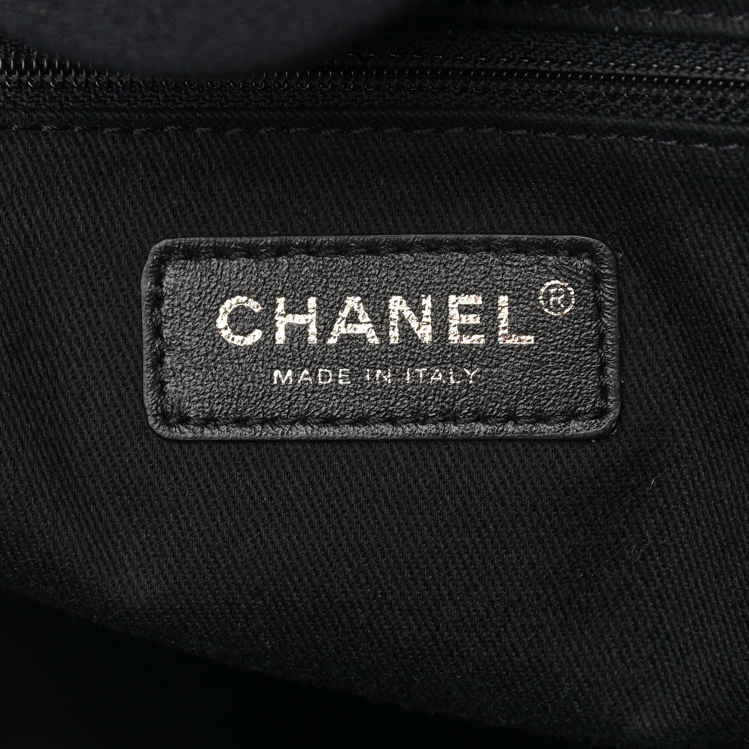 Chanel Mixed Fibers Large Deauville Tote Black 6 of 9