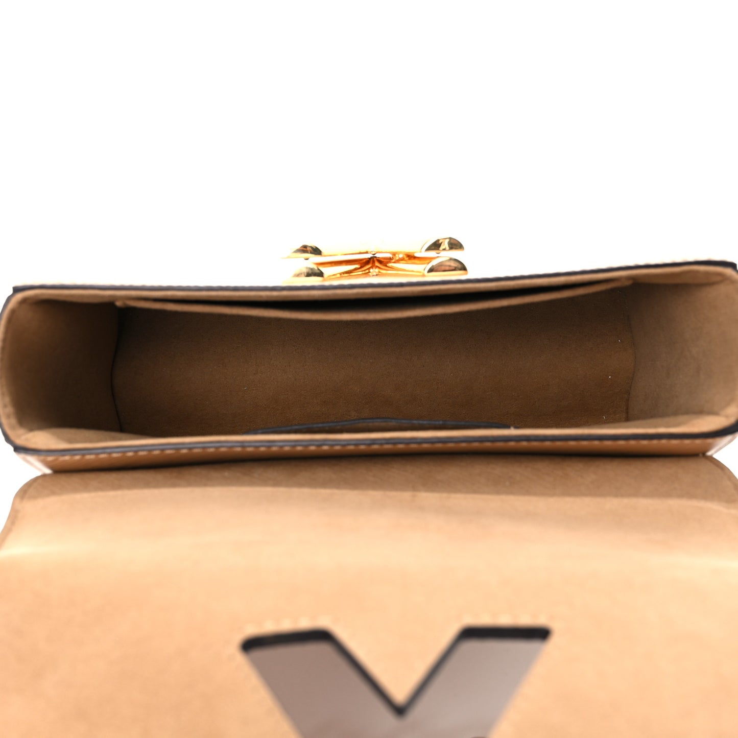 Epi Twist Shoulder Bag MM Camel