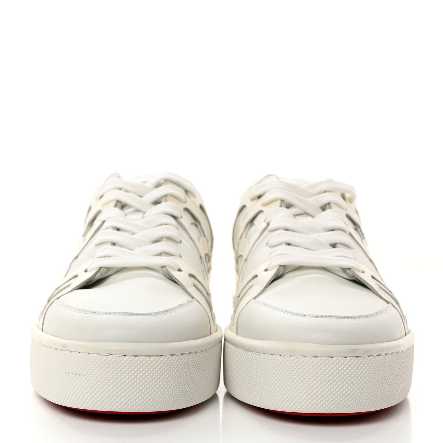 Calfskin Mens 2002SL Low Sneakers 43 White