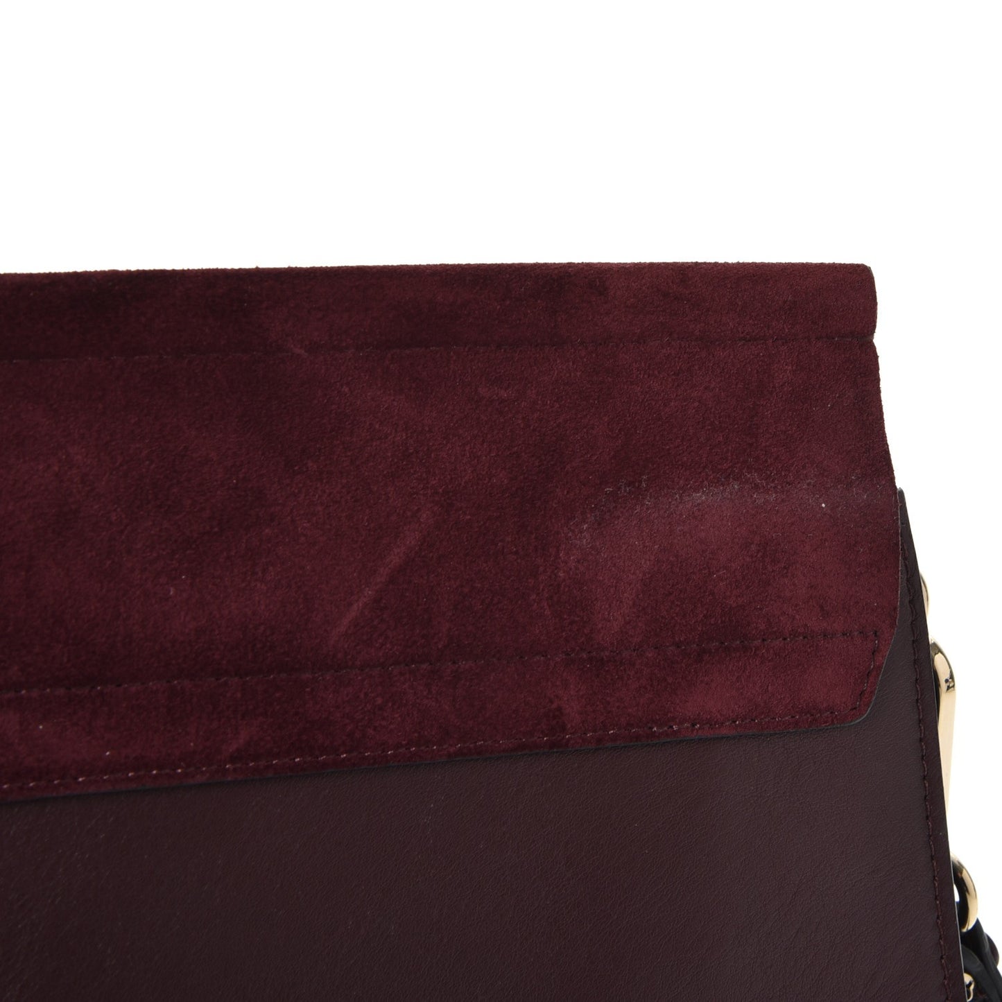 Calfskin Suede Medium Faye Shoulder Bag Intense Violine