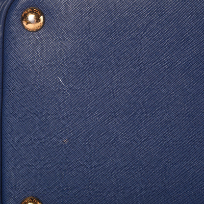 Prada Saffiano Lux Parabole Tote Bleuette 16 of 19