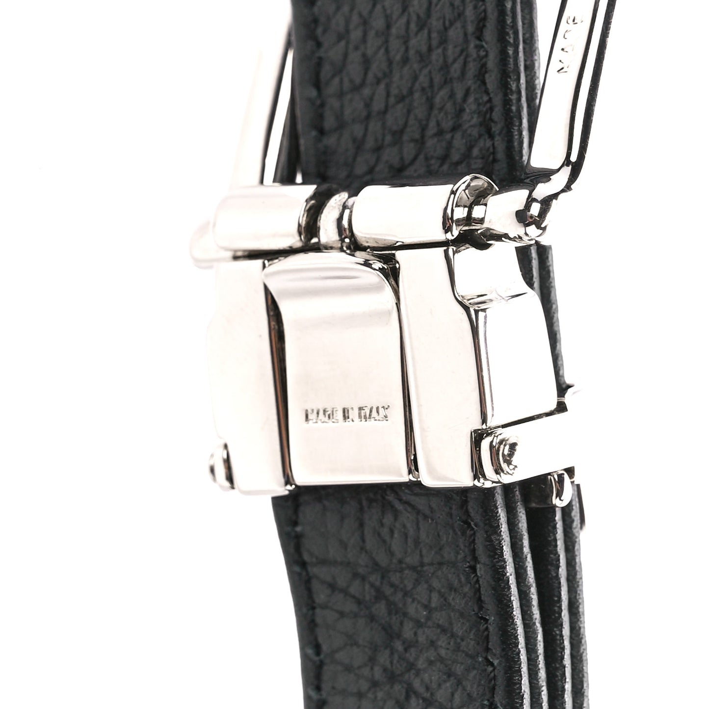 Grained Calfskin Quilted 2.55 Reissue Flap Belt Bag Clutch Black