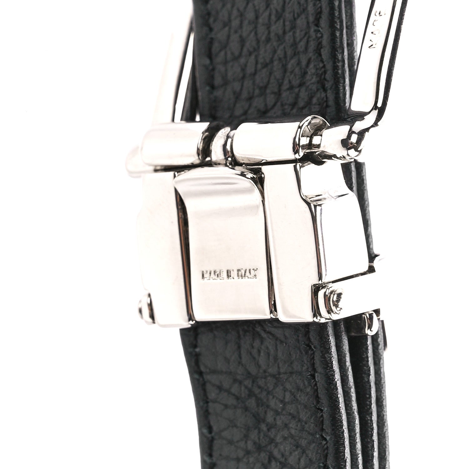 Chanel Grained Calfskin Quilted 2.55 Reissue Flap Belt Bag Clutch Black 9 of 12