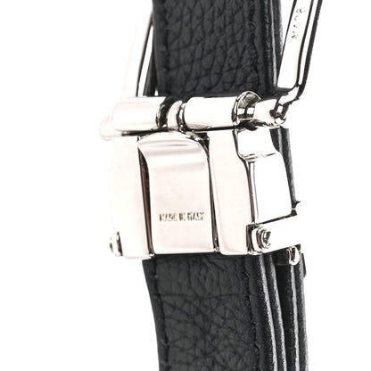 Chanel Grained Calfskin Quilted 2.55 Reissue Flap Belt Bag Clutch Black 9 of 12
