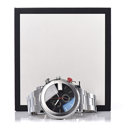 Gucci Stainless Steel 44mm G-Chrono Quartz Watch Black 7 of 7