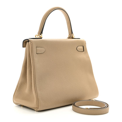 Hermes Taurillon Clemence Kelly Retourne 28 Trench 3 of 11