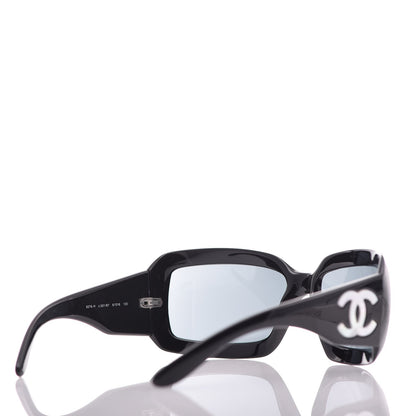 Chanel Mother of Pearl CC Sunglasses 5076-H Black 3 of 8