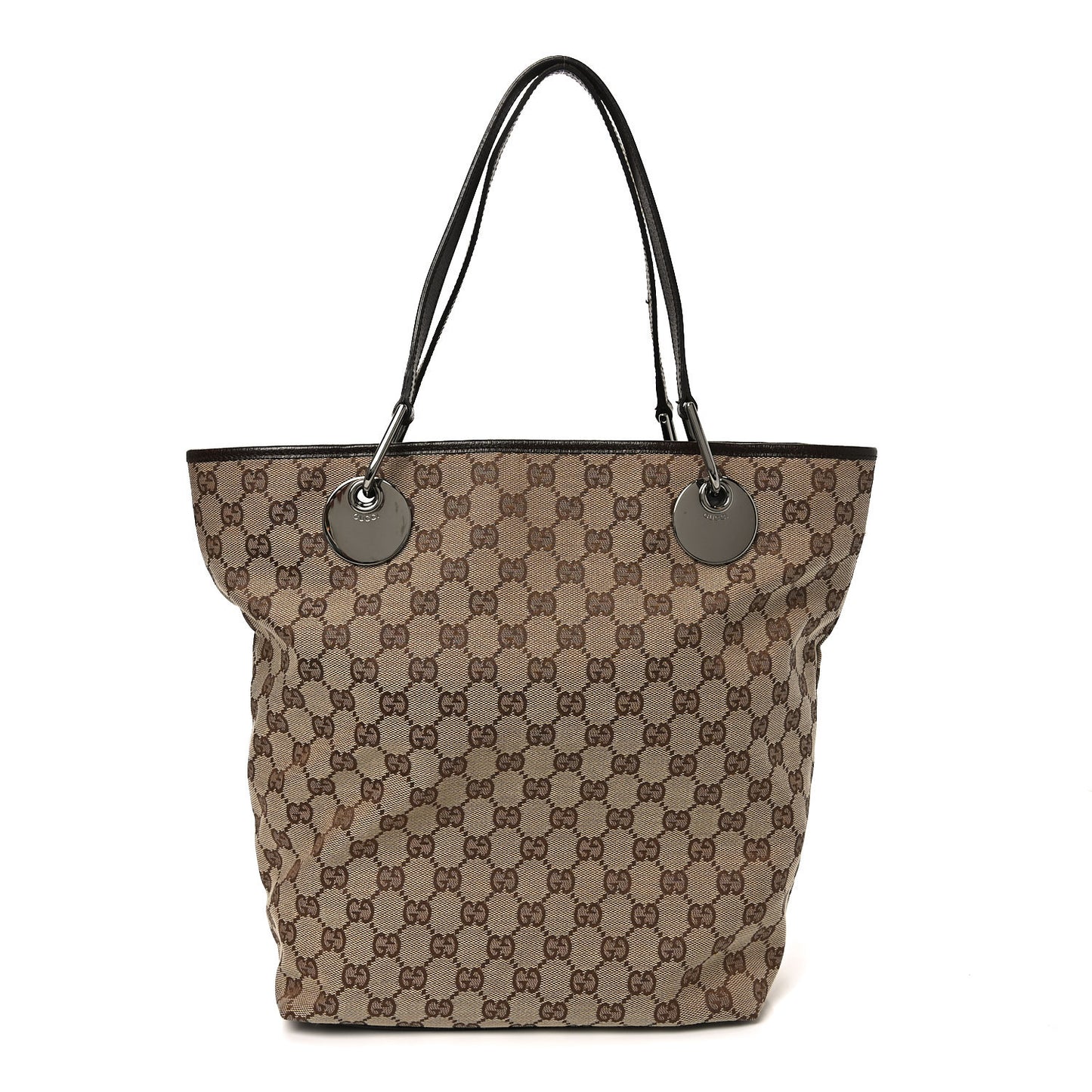 Monogram Large Eclipse Tote Brown