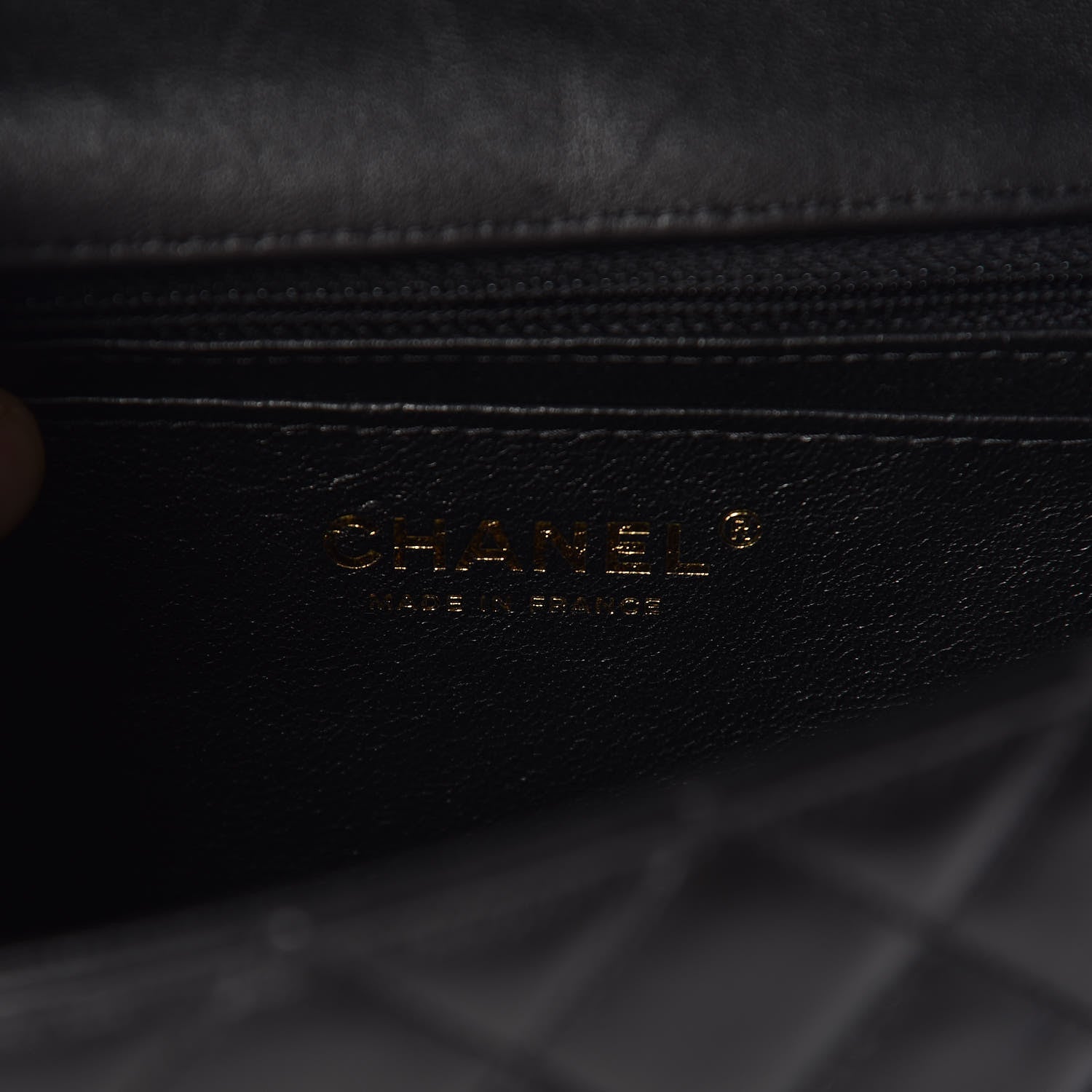 Chanel Lambskin Quilted Mini Rectangular Flap Black 8 of 10