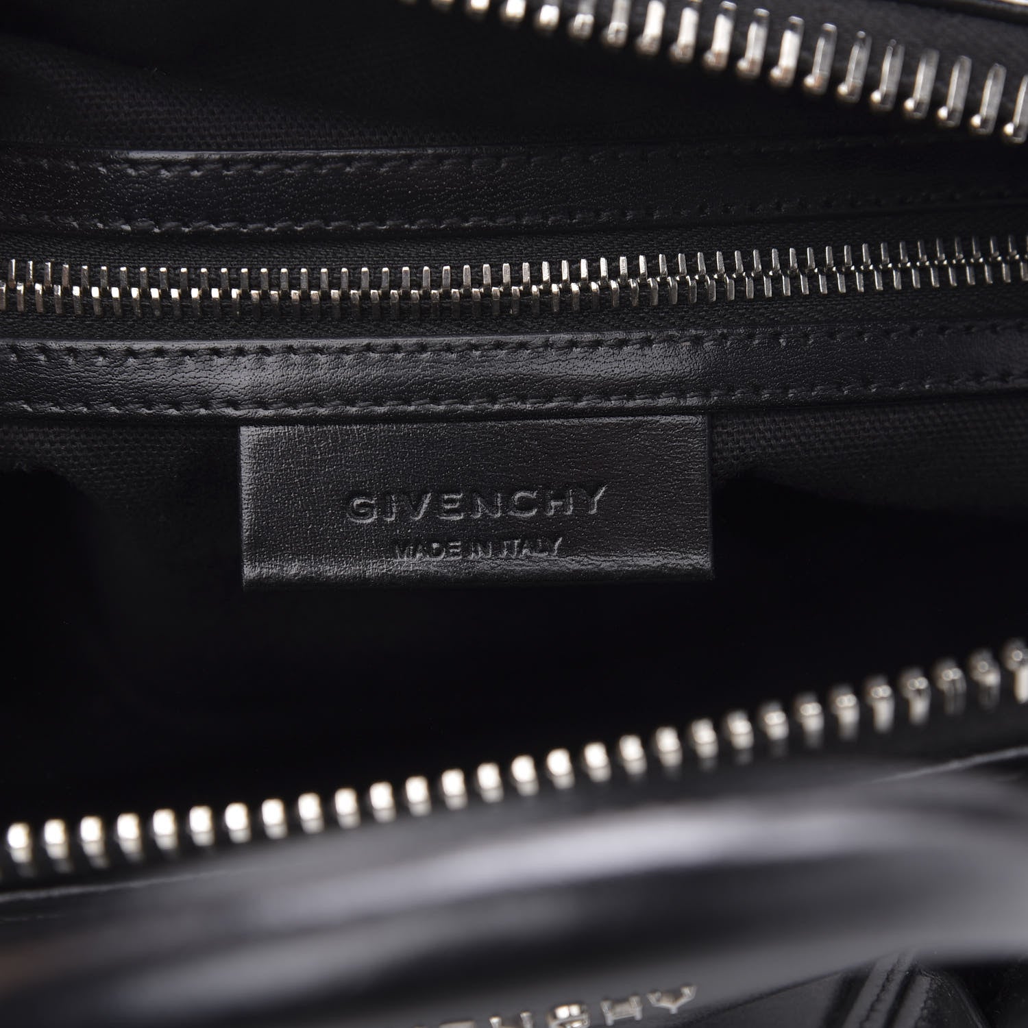 Givenchy Shiny Lord Calfskin Small Antigona Black 6 of 11