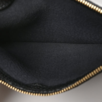 Mansur Gavriel Calfskin Small Shopping Tote Black Gold 7 of 9