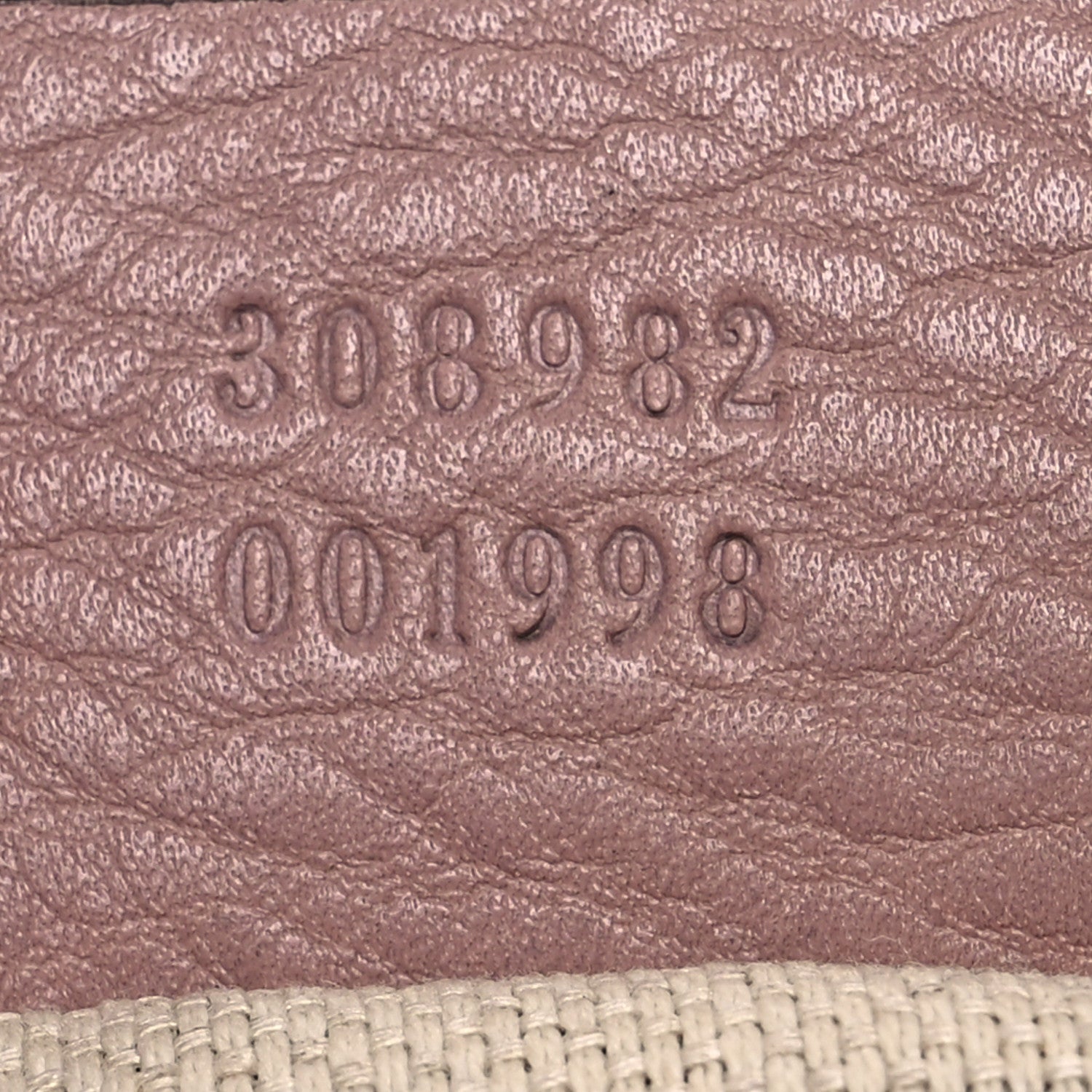 Gucci Pebbled Calfskin Medium Soho Chain Shoulder Bag Dark Cipria 8 of 13