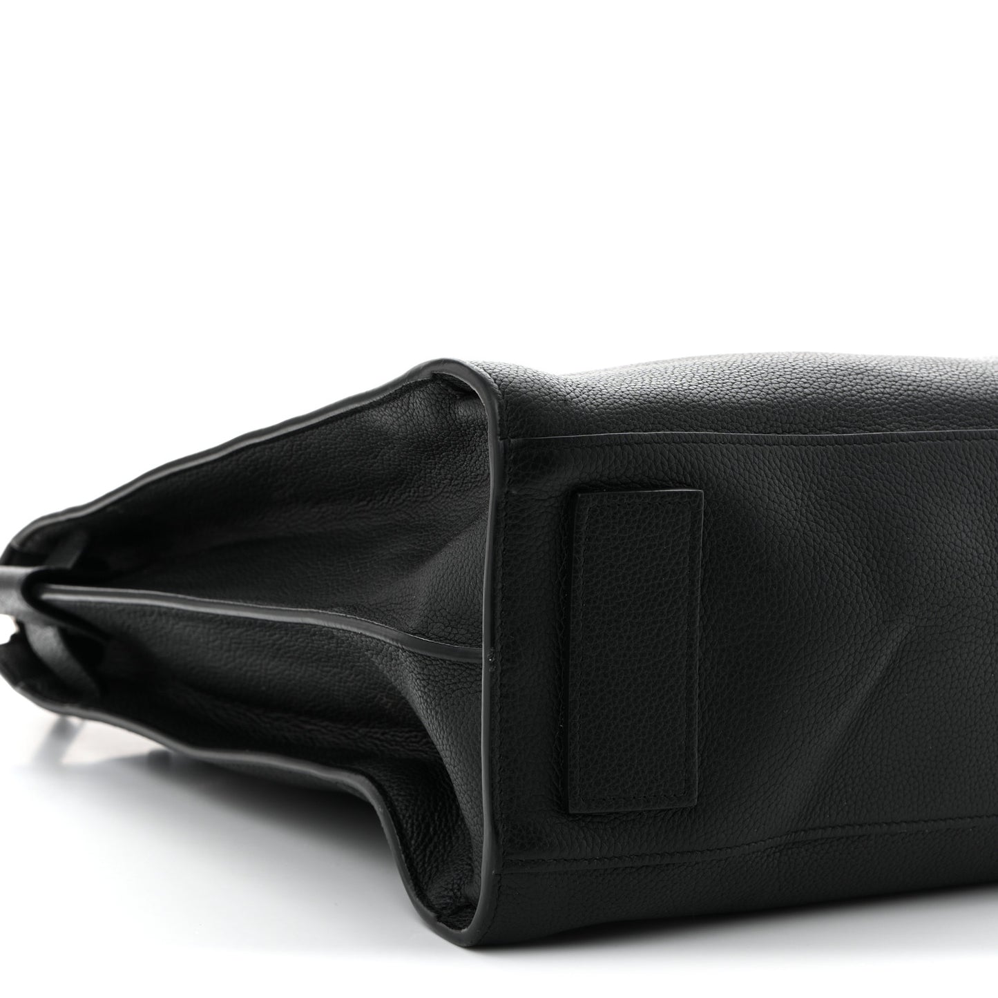 Grained Calfskin Sac De Jour Souple North South Tote Black