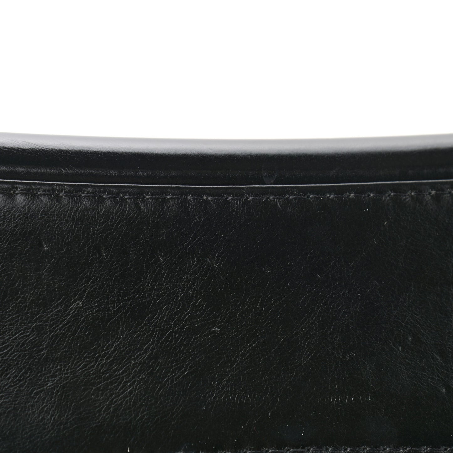 Aged Calfskin Quilted Medium Gabrielle Hobo Navy Black